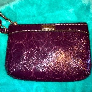 Coach wristlet